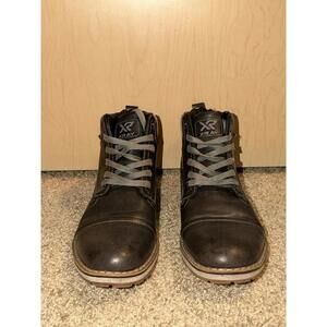 XRAY Men's XRW325 Grey Lace Up Mid Top Casual Boot Sneakers Shoes Size 10 EUR 43